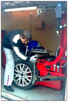 montage de pneus à domicile machine à pneus